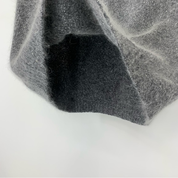 Vintage I.B. Diffusion Silk Nylon Angora Wool Blend Knit Mini Skirt Size Medium - Picture 4 of 12